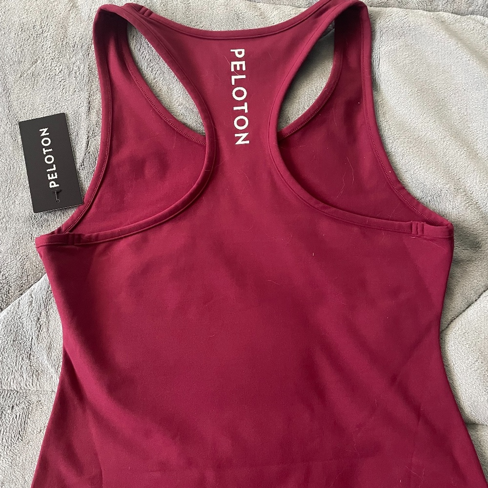 Peloton cadence racerback cropped tank